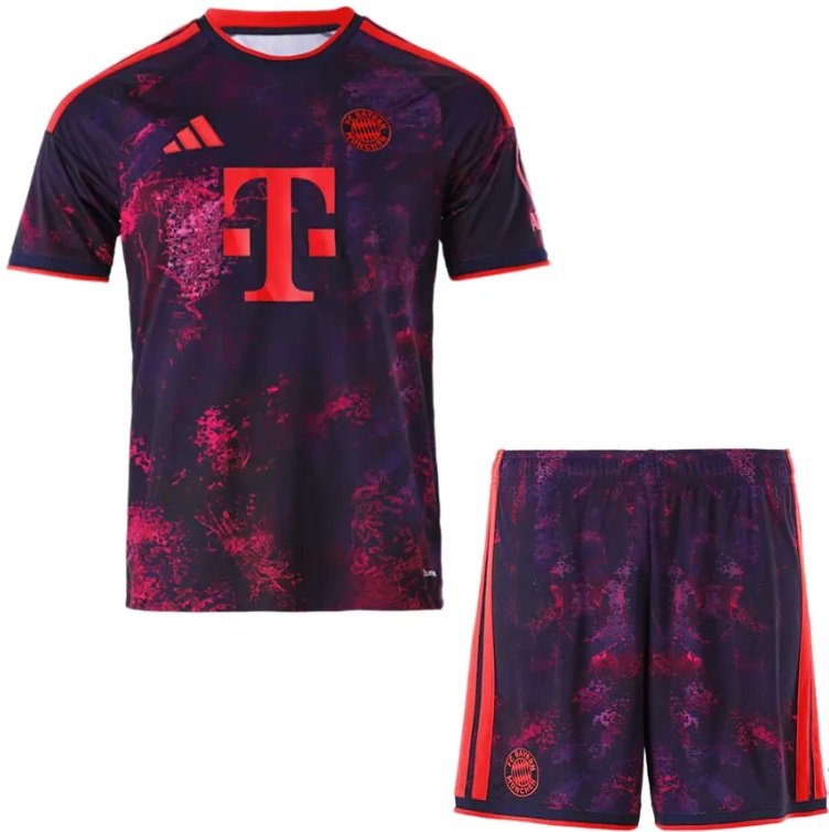 Kit infantil III Bayern de Munique 2026 2027 Adidas oficial